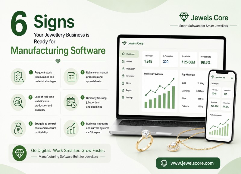 Jewellery Manufacturing Software